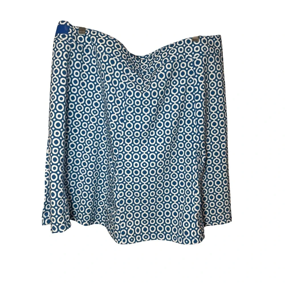 Ripskirt Classic Blue Dot‎ Skirt Length 2 Blue White Size Large